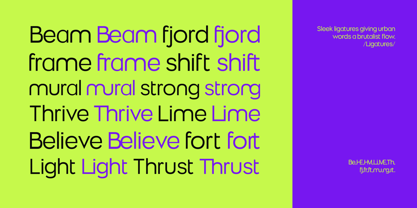 Muring 02 Font Poster 2