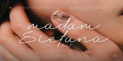 Madam Siefana Font Poster 1