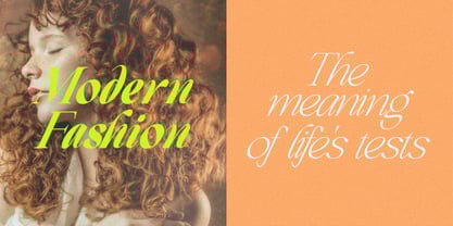 Comethrue Font Poster 4