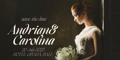 Comethrue Font Poster 3