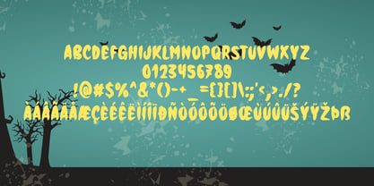 Ghost Region Font Poster 5