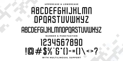 Pixel Sport Font Poster 7