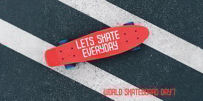 Pixel Sport Font Poster 4