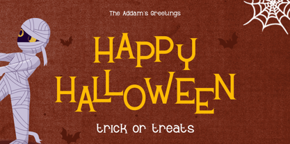 Hallow Fright Font Poster 6