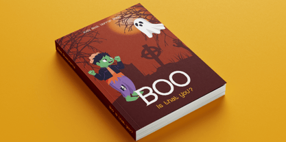 Hallow Fright Font Poster 5
