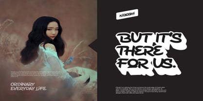 Kiboshi Font Poster 2