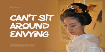 Kiboshi Font Poster 9