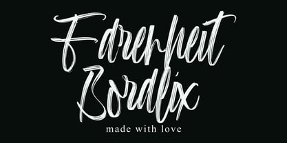 Farenheit Boralix Font Poster 1