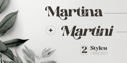 Martina Retro Font Poster 5