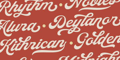 Magdalia Font Poster 3