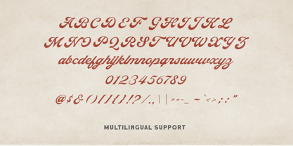 Magdalia Font Poster 8