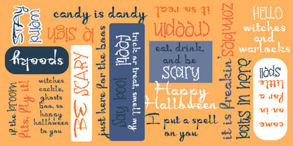 ZP Witchy Wicked Font Poster 2