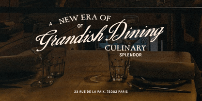 Country Bridge Font Poster 2