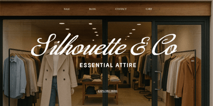 Country Bridge Font Poster 6