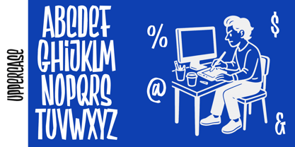 Kayo Blast Font Poster 6