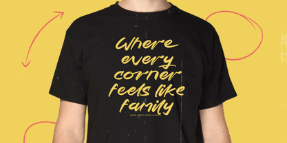 Hustle Graffiti Font Poster 12