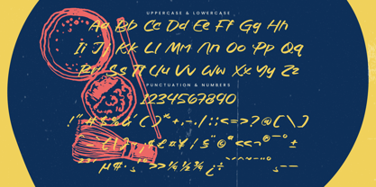 Hustle Graffiti Font Poster 14