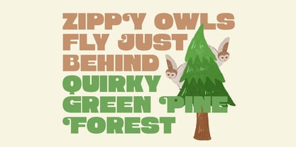 Bright Flosty Font Poster 2