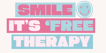 Bright Flosty Font Poster 10