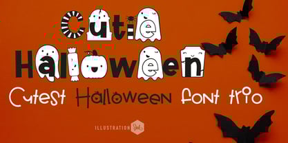 ZP Cutie Halloween Font Poster 1