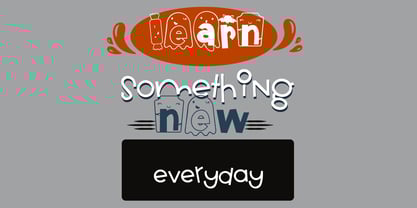 ZP Cutie Halloween Font Poster 6