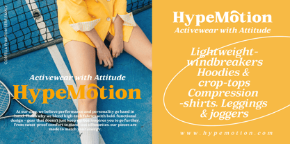 Corfella Phantom Font Poster 8