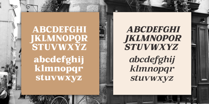 Corfella Phantom Font Poster 9