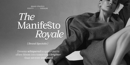 Corfella Phantom Font Poster 11