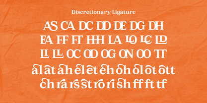 Corfella Phantom Font Poster 7