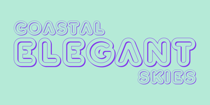 Nevaeh Engrave Font Poster 2