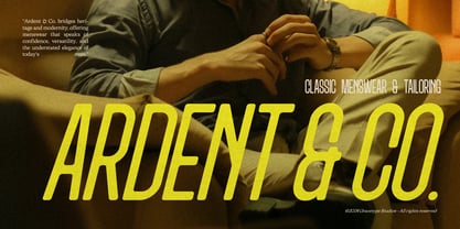 Ridjames Font Poster 6
