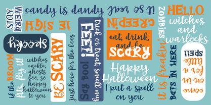 ZP Plague Returns Font Poster 2