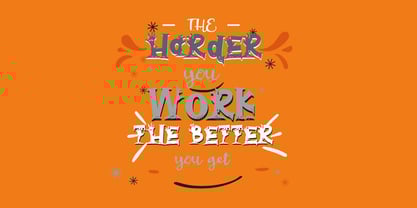 ZP Plague Returns Font Poster 4