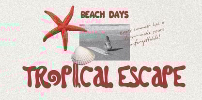 Tropi Twist Font Poster 2