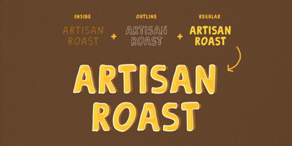 Artisan Roast Font Poster 10