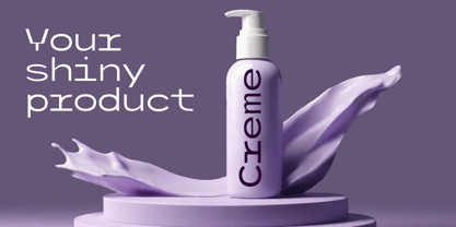 Monoset Font Poster 3