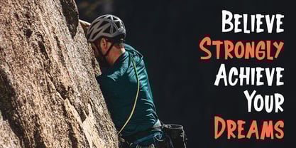 Adventure Awaits Font Poster 4