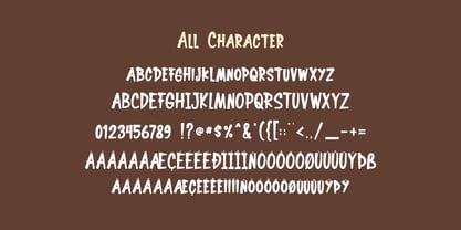 Adventure Awaits Font Poster 7