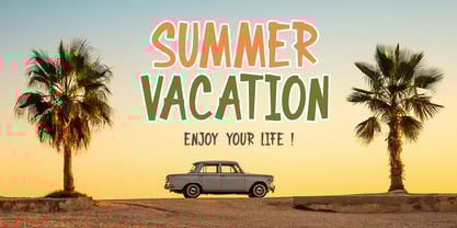 Adventure Awaits Font Poster 5