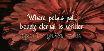 Nowdart Bleed Font Poster 4