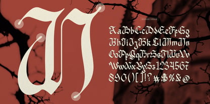 Nowdart Bleed Font Poster 11