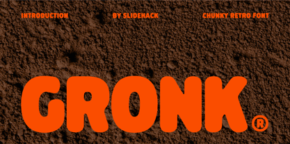 Gronk Font Poster 1