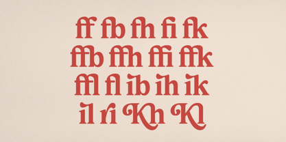 Klaten Yuforia Font Poster 11