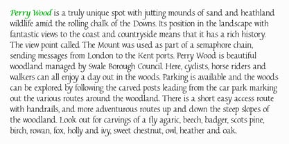 Perrywood Script Font Poster 5