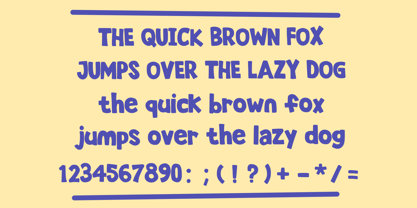 Comic Big Medium Font Poster 4