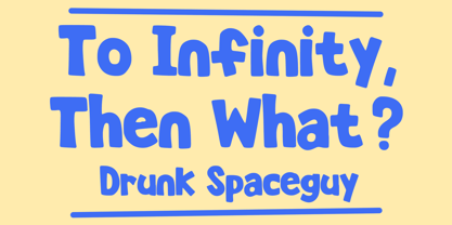 Comic Big Medium Font Poster 2