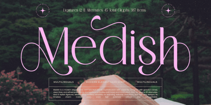 Medish Font Poster 1