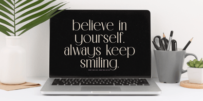 Medish Font Poster 7