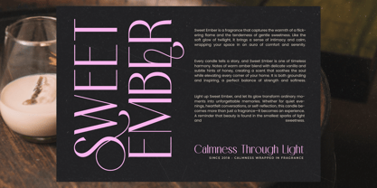 Medish Font Poster 10