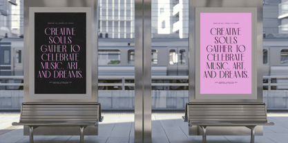 Medish Font Poster 6